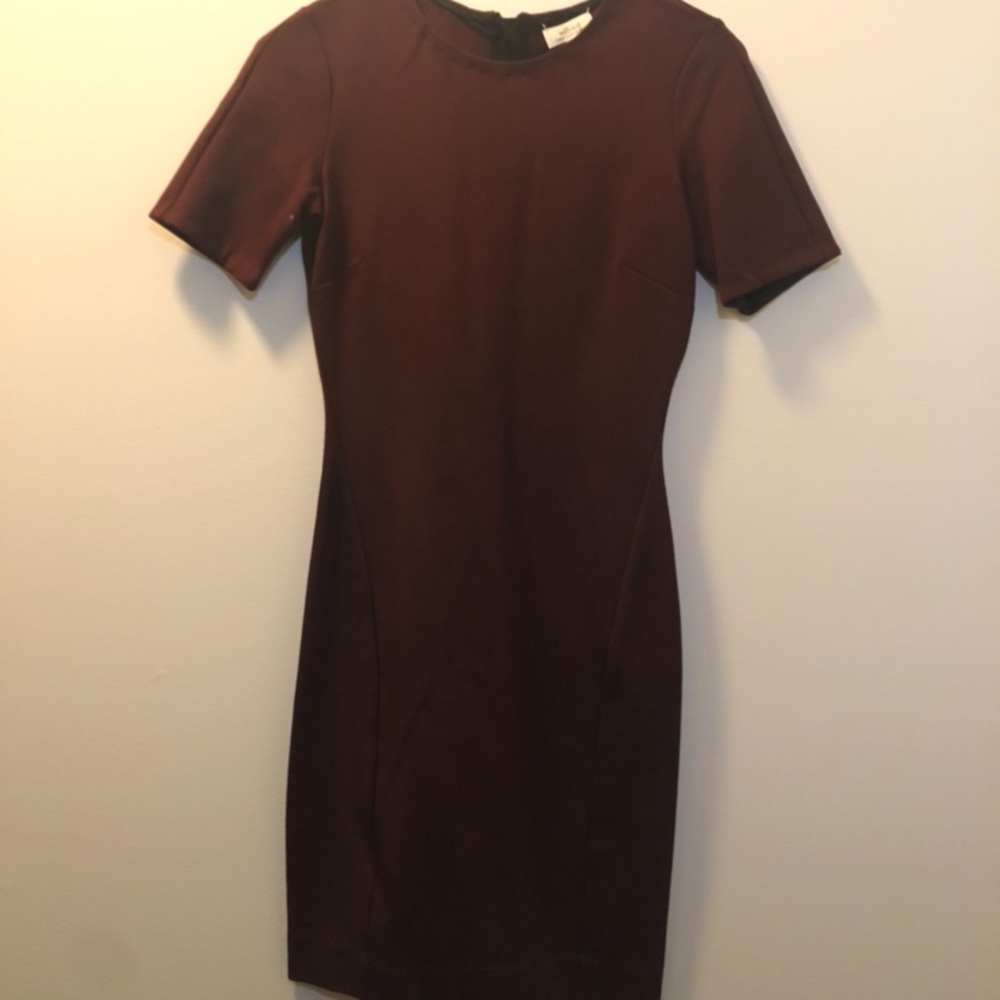 Wilfred - Mignonne Mini Dress - size small - truffle color